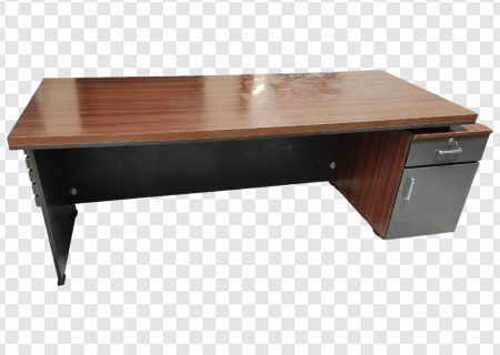 office desk, wooden tabletop, modern furniture, workspace organization, Executive Board Table PNG