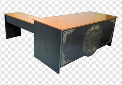 office desk, modern furniture, executive workstation, stylish design, Executive Board Table PNG