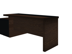 wooden desk, office furniture, modern workspace, dark finish desk, Executive Board Table PNG