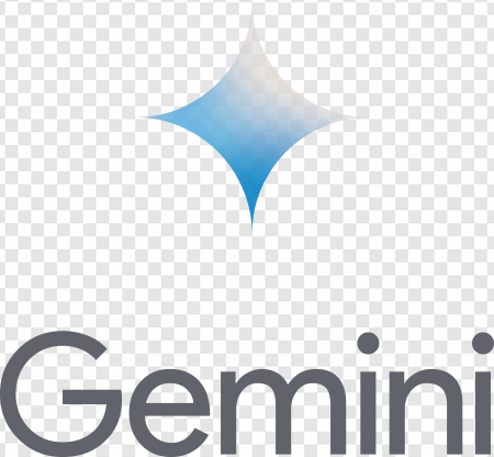 Google Gemini Logo, Cloud AI Symbol, Google Twin Icon, Gemini Technology Logo PNG