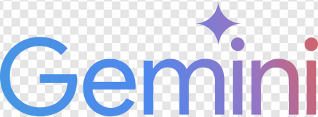 Google Gemini Logo, Gemini Tech Symbol, Google AI Icon, Technology Twin Emblem PNG