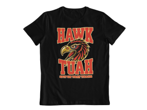 hawk t-shirt, graphic tee, bird design apparel, casual wear, Hawk Tuah PNG