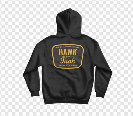 hoodie, casual wear, graphic sweatshirt, stylish apparel, Hawk Tuah PNG