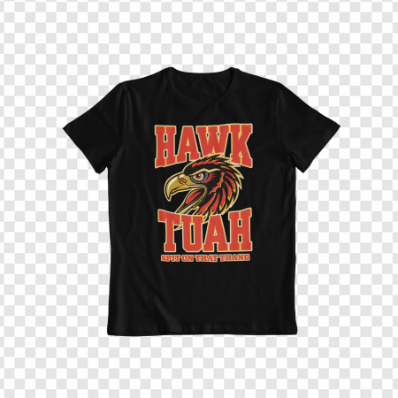 hawk t-shirt, graphic tee, bird design apparel, casual wear, Hawk Tuah PNG