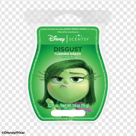 Disney Scentsy, Disgust fragrance, Turning Green wax, scented wax melts, Disgust – Inside Out PNG