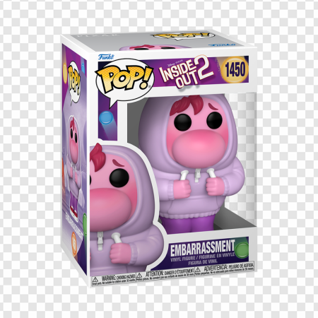 Funko Pop, Wreck-It Ralph 2, collectible figure, Embarassment character, Embarrassment – Inside Out PNG