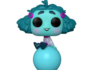 funko pop figure, cute character toy, collectible figurine, vibrant design, Envy – Inside Out PNG