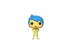 Joy character, animated figure, colorful toy, emotion representation, Joy – Inside Out PNG