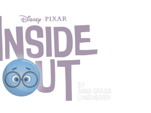 Inside Out logo, Disney Pixar film, animated movie emotions, character representation, Inside Out PNG