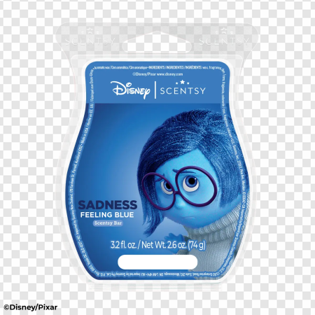 Disney Scentsy, Sadness fragrance, Feeling Blue scent, wax melt, Sadness – Inside Out PNG