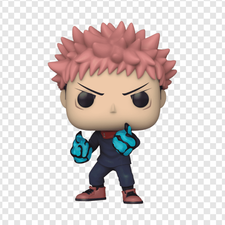 anime figure, collectible toy, character figurine, pop culture merchandise, Jujutsu Kaisen JJK Cursed Energy PNG