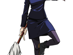 anime character, stylish outfit, fantasy setting, weapon accessory, Jujutsu Kaisen JJK Cursed Energy PNG