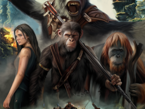 Kingdom of the Planet, animated film, apes and humans, adventure story, Kingdom of the Planet Apes PNG