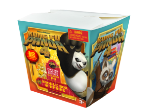 Kung Fu Panda 4, toy surprise box, collectible figures, animated movie merchandise, Kung Fu Panda PNG