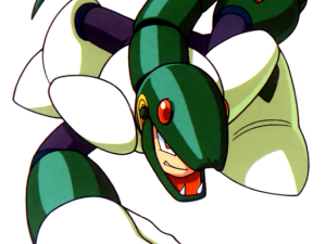 robotic character, video game villain, animated series, Mega Man series, Master Viper PNG