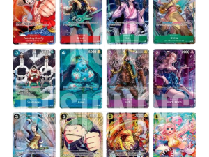 trading cards, collectible cards, anime characters, fantasy art, gaming collectibles, card game designs, One Piece Card Games PNG