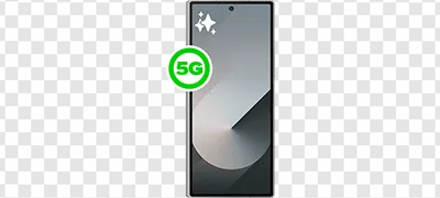 smartphone, 5G connectivity, modern design, high-resolution display, Samsung Galaxy Z Fold6 PNG