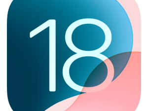 app icon, version 18, mobile application, software update, iOS 18 PNG