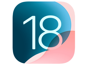 ios 18 logo png, apple software update, mobile operating system, technology icon