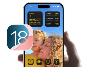 smartphone interface, iOS 18 features, user-friendly design, digital widgets, iOS 18 PNG