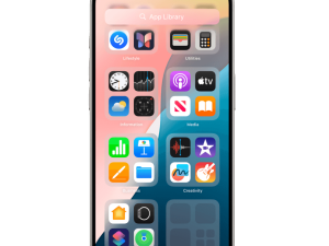 smartphone interface, app layout, mobile applications, iOS design, iPhone 16 PNG