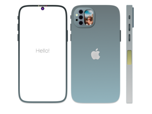 smartphone, Apple device, mobile technology, iPhone design, iPhone 16 PNG