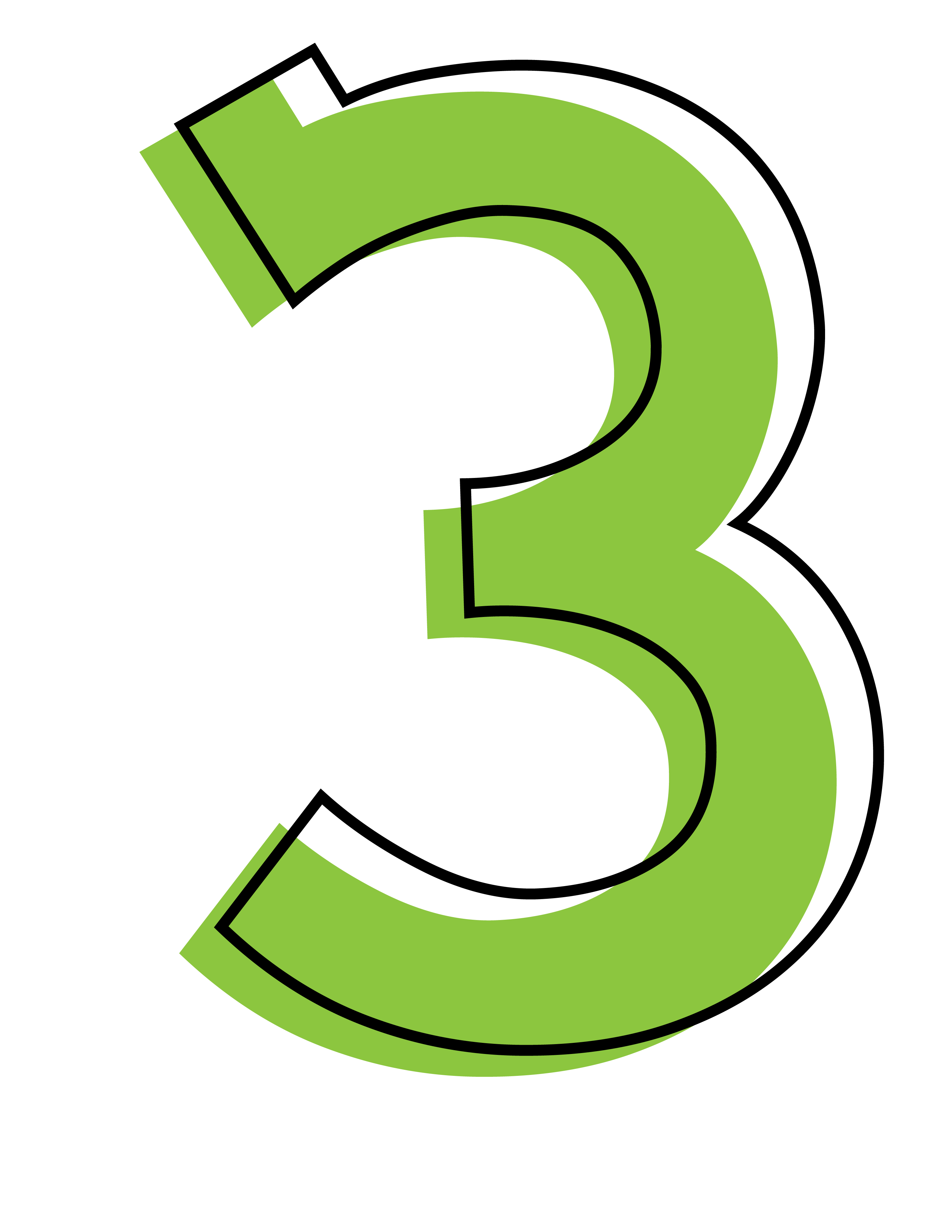 3 Number PNG Image PNG All PNG All