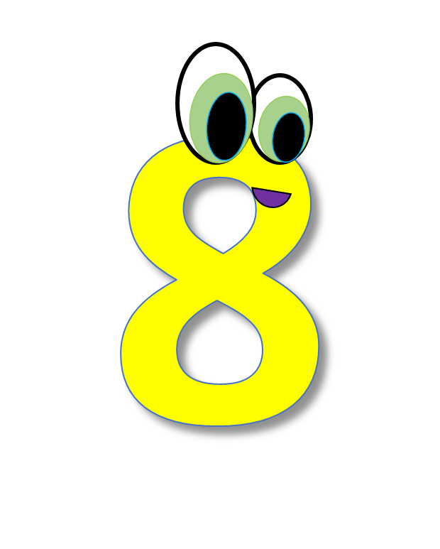 number 8 png
