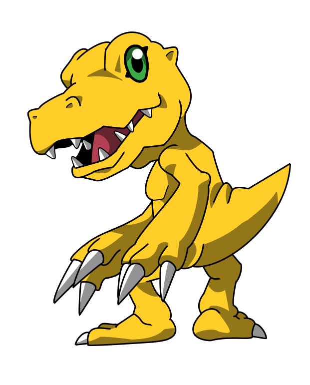Digimon Masters Yellow png download - 932*856 - Free Transparent