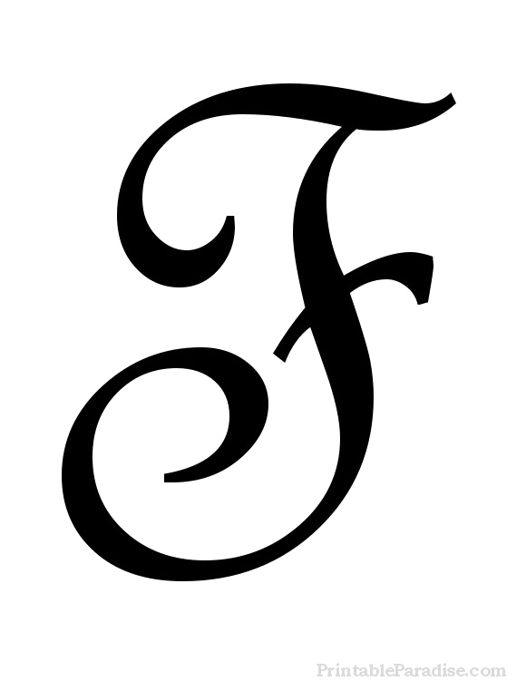 F Letter png clipart
