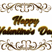 Happy Valentines Day Word PNG Picture