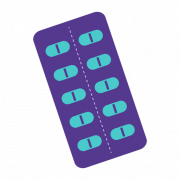 Pílulas de medicamento PNG CLIPART BORNUMENTE