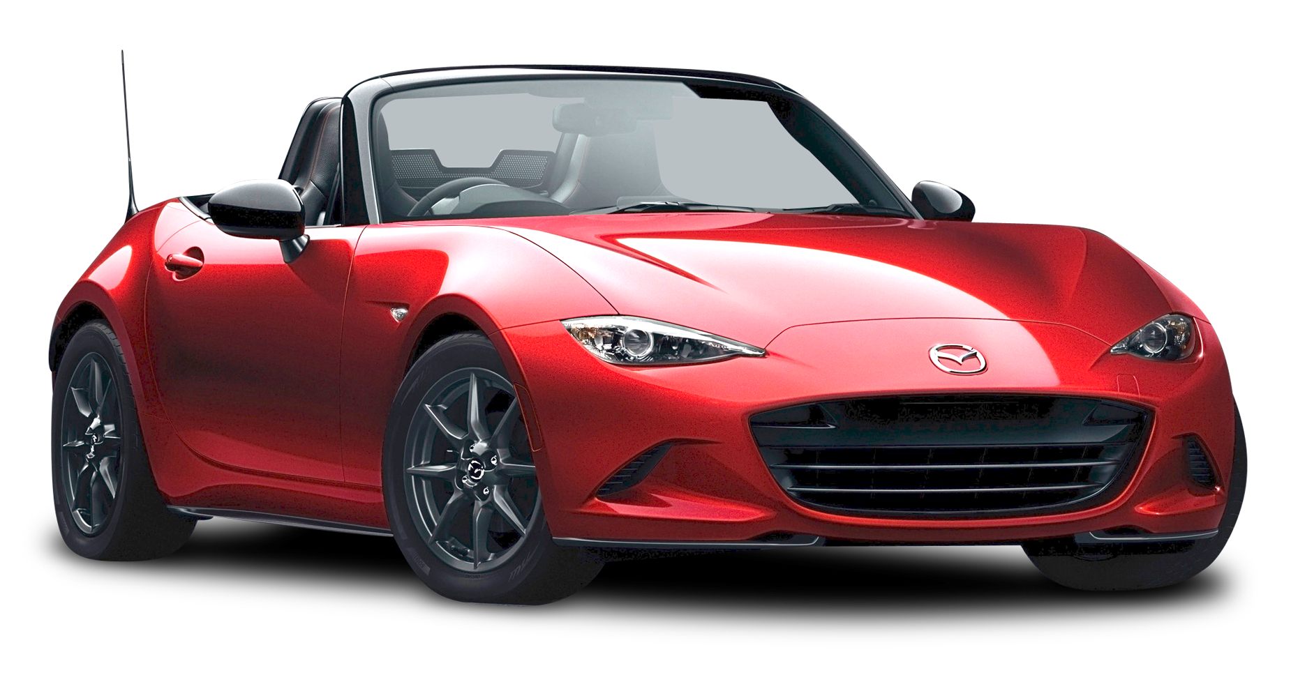 Красная Mazda PNG -файл скачать бесплатно