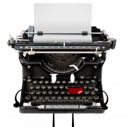 Archivo PNG de máquina de escribir