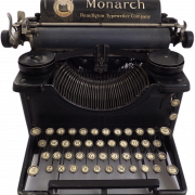 Descargar el archivo PNG de máquina de escribir gratis gratis