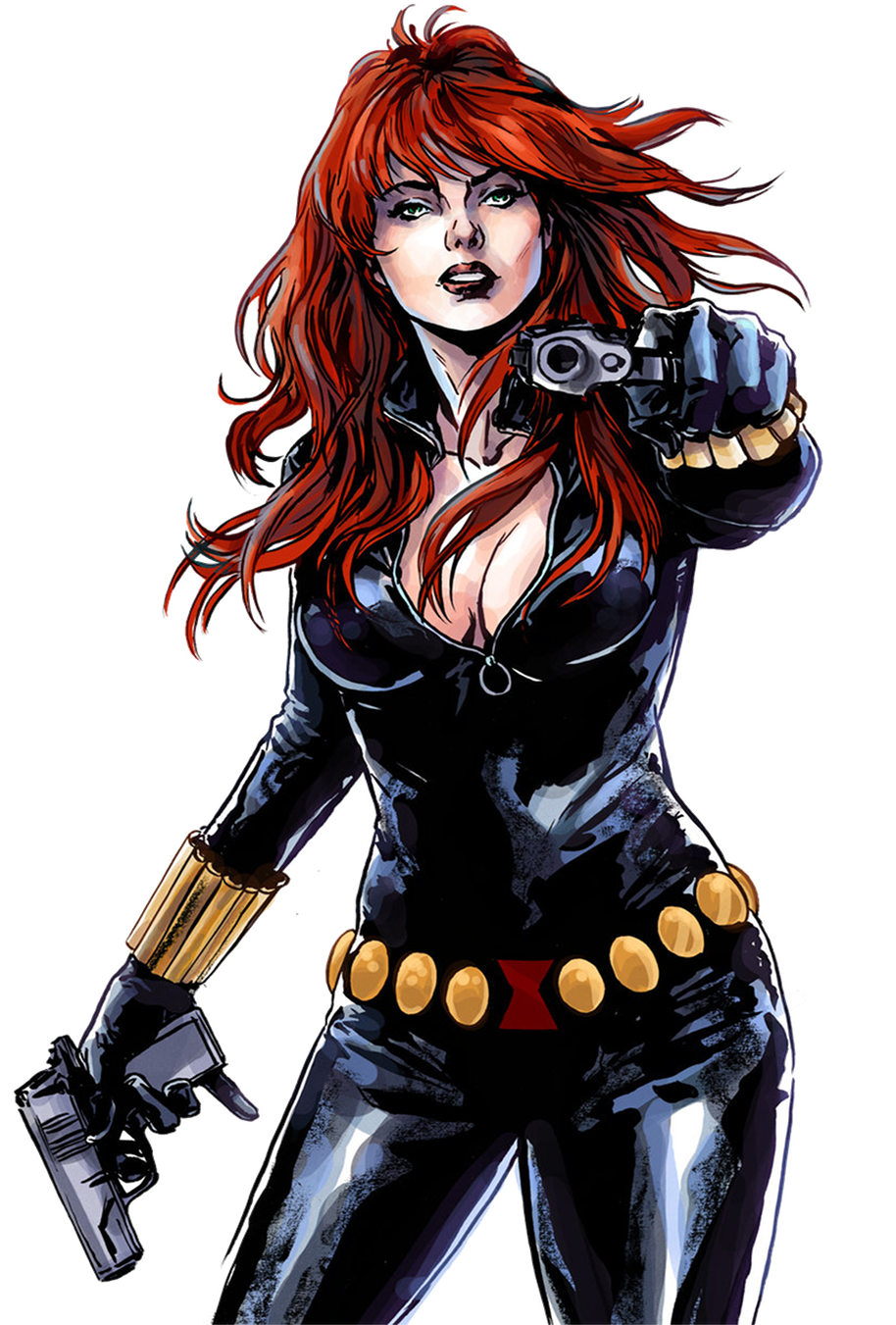 Black Widow Transparan