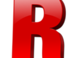 R Alphabet PNG