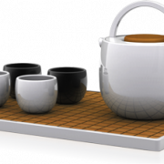 Tee -Set kostenloser Download PNG