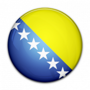 Флаг Боснии и Герцеговина PNG Picture