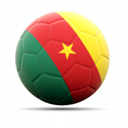 Камерун Флаг прозрачный