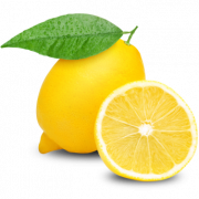 Clipart png de limón