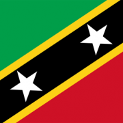 Saint Kitts и Nevis Flag Png Image