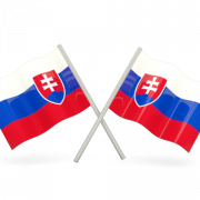 Словакия флаг PNG Picture
