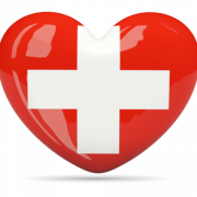 Image PNG gratuite du drapeau de la Suisse