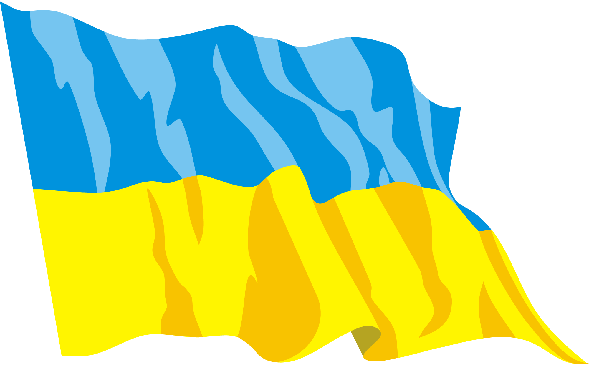 Украинный флаг PNG Pic