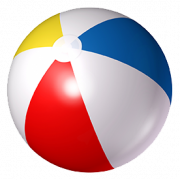 Image PNG du ballon de plage