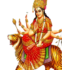 Goddess Durga Maa ดาวน์โหลดฟรี png