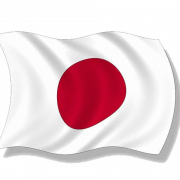 Bandera de Japón Transparente