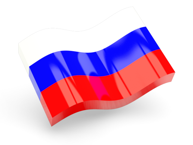 Российский флаг прозрачный