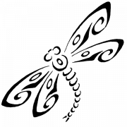 Dragonfly Tattoos PNG Imahe